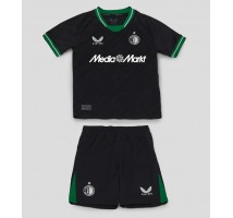Feyenoord Koszulka Wyjazdowa dzieci 2024-25 Krótki Rękaw (+ krótkie spodenki)